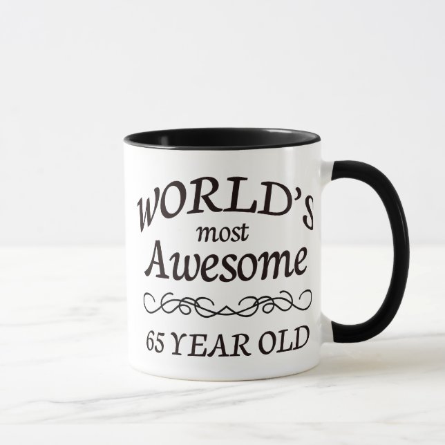 Mug Ans les plus impressionnants du monde 65 (Droite)