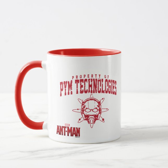 Mug Ant-Man, propriété de PYM Technologies (Gauche)