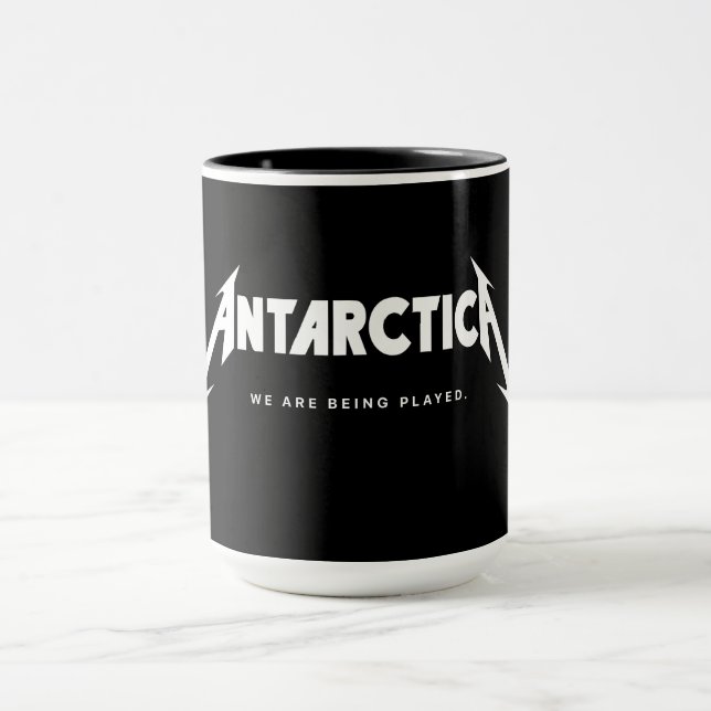 Mug Antarctique - on nous manipule (Centre)