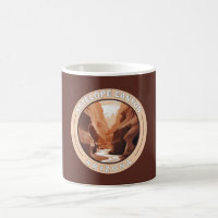 Antelope Canyon Arizona Retro Badge
