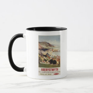 Mug Antenne d'affiche britannique de chemins de fer de