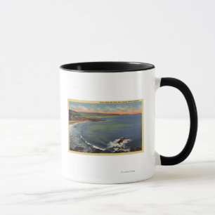 Mug Antenne des criques le long de la côte