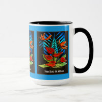 Anthures de Hawiian (tasse personnalisée)