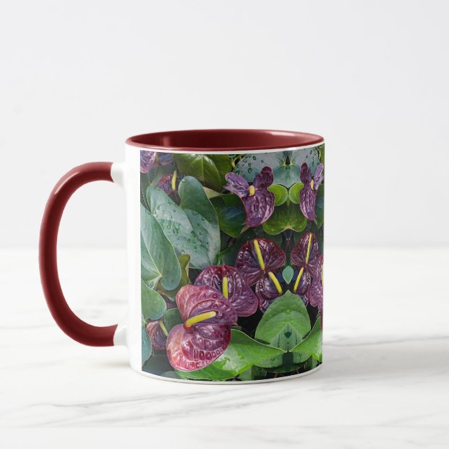 Mug Anthuriums (Gauche)