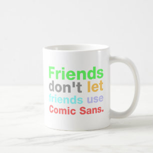 Mug Anti-Comique sans la police