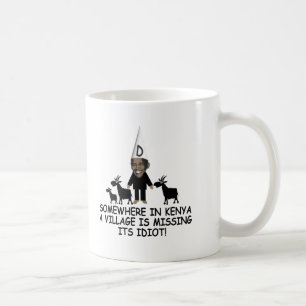 Mug Anti Obama, idiot de village