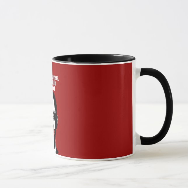 Mug Anti-Obama - les contribuables de surveillance, (Droite)