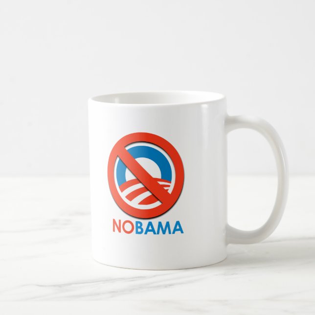 MUG ANTI-OBAMA - NOBAMA (Droite)