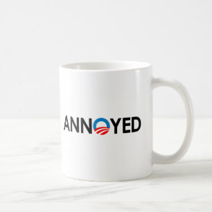 Mug Anti-Obama - noir contrarié