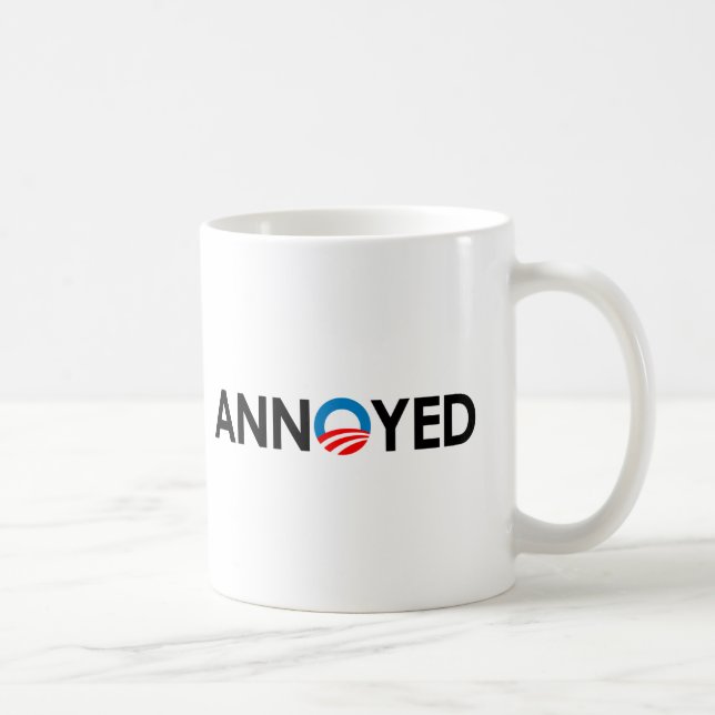 Mug Anti-Obama - noir contrarié (Droite)
