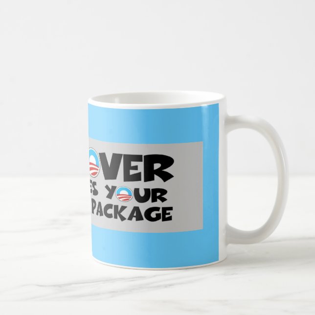 Mug Anti paquet de stimulus d'Obama (Droite)