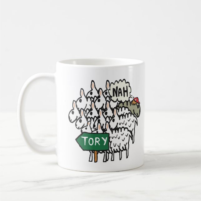 Mug Anti-Tory (Gauche)