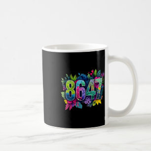 Mug Anti Trump 8647 Floral Resist 86 47 Empêchez Trump