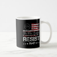 Anti Trump 8647 Résiste à l'échec Trump Impeach 47