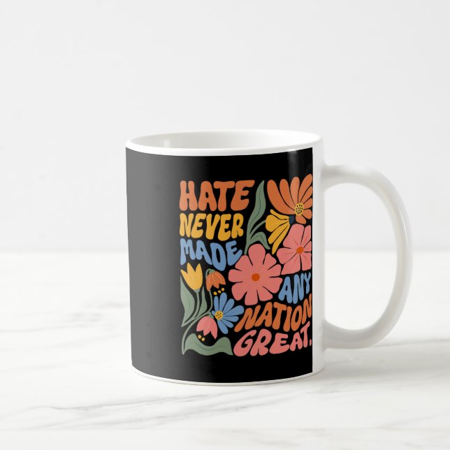 Mug Anti Trump Floral Democratique Président libéral (Droite)