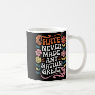 Mug Anti Trump Floral Democratique Président libéral