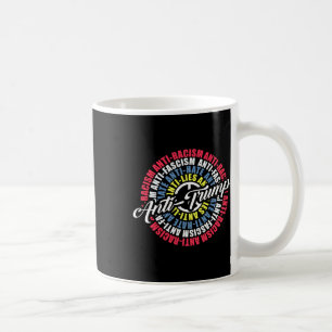 Mug Anti Trump Haine Mensonges Et Fascisme Résister Él