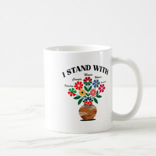 Mug Anti Trump Je suis avec Canada Mexique Groenland R