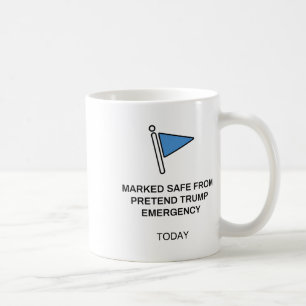 Mug Anti Trump Marqué Sûr Réseaux Sociaux Fake News Mè