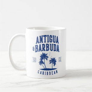 Mug Antigua-et-Barbuda Palmier des Caraïbes