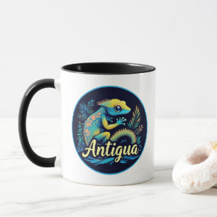Mug Antigua Island Caribbean Gecko