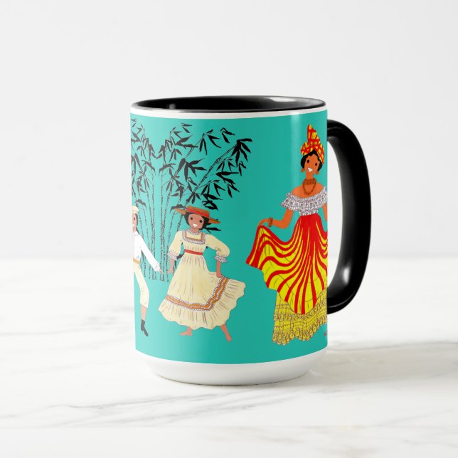 Mug Antilles françaises (Devant droit)