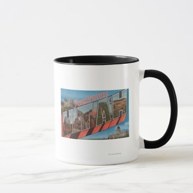 Mug Antimoine, Utah - Scènes de grandes lettres (Droite)