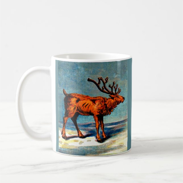 Mug antique caribou (Gauche)