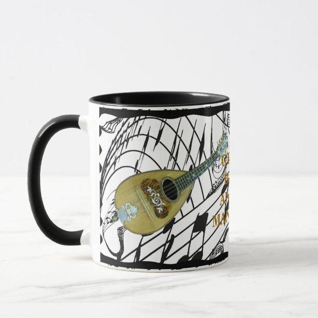 MUG ANTIQUE MANDOLIN-MUG (Gauche)