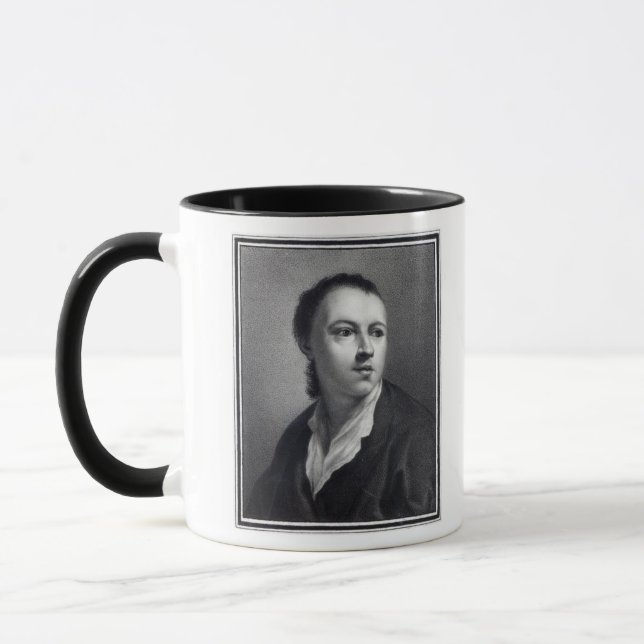 Mug Anton Raphael Mengs, gravé par Nicolaus Mosman (Gauche)