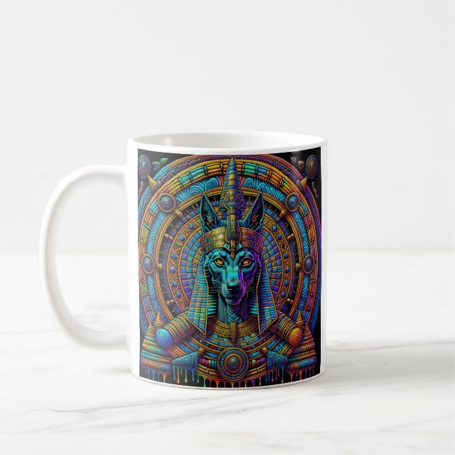 Mug Anubis Art égyptien  (Gauche)