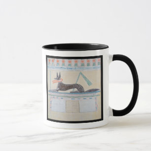 Mug Anubis, un dieu égyptien des morts