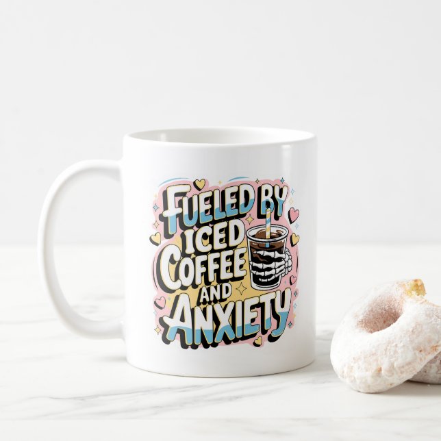 Mug Anxiété (Avec donut)