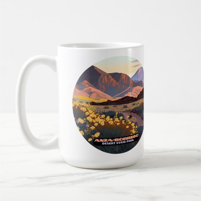 Mug Anza Borrego Desert State Park Californie (Gauche)