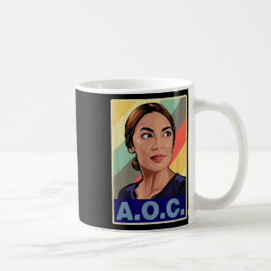 Mug Aoc Alexandria Ocasio-cortez Première femme Présid