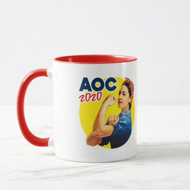 Mug AOC la riveuse 2020 (Gauche)