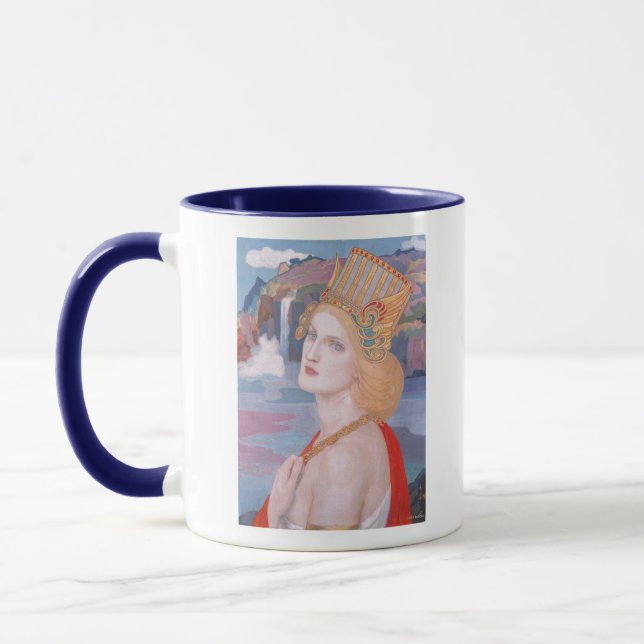 Mug Aoife, v. 1914 par John Duncan (Gauche)