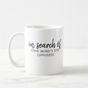 Mug Aphantasie Citation Drôle Police de l'Oeil de l'Es