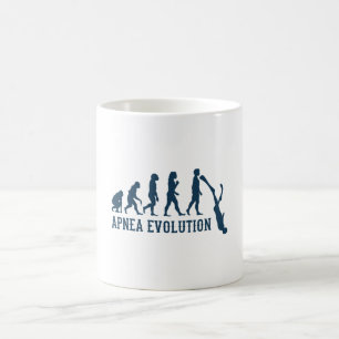 Mug Apnea Evolution Freediver Plongée libre plongée li