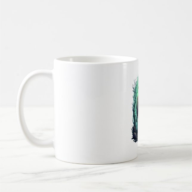 Mug Apocalypse de la vache zombie (Gauche)