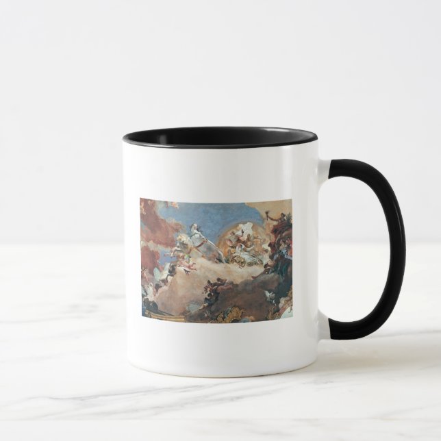 Mug Apollo dans son char de Sun conduisant Béatrice I (Droite)