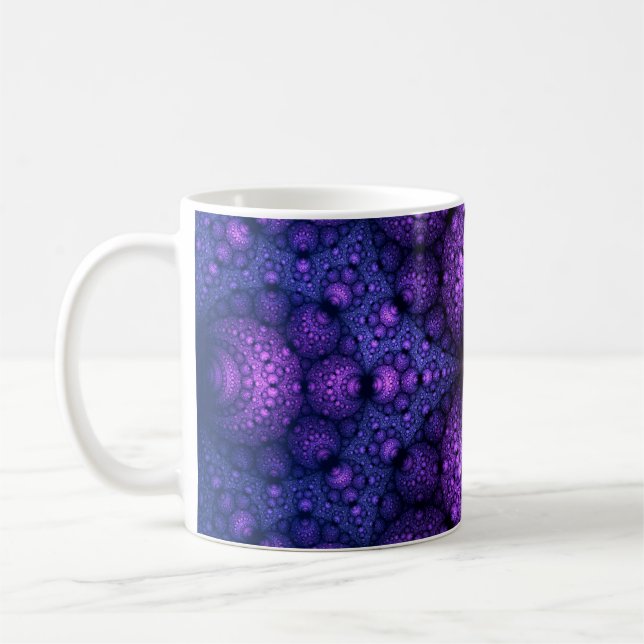 Mug Apophyse fractale - Fusion d'atomes (Gauche)