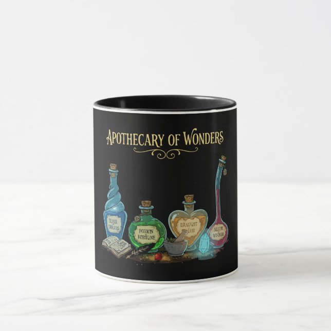 Mug Apothecary of Wonders | Magical Fantasy   (Centre)