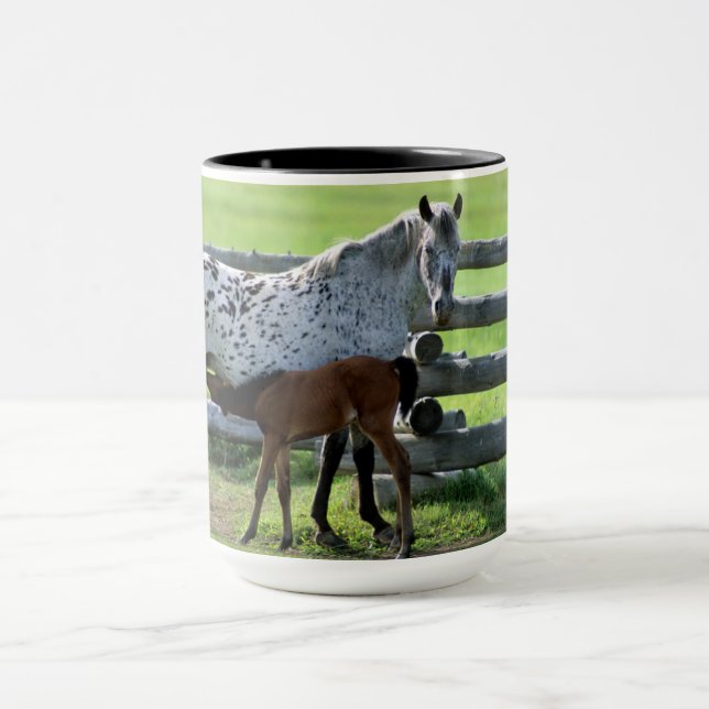 Mug Appaloosa Mare et Cheval de Colt (Centre)