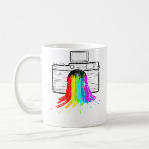 Mug Appareil photo Arc-en-ciel Drôle Photographe Photo