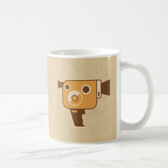 Mug Appareil-photo de film de cinéaste (Droite)