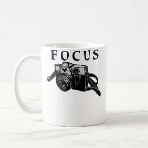 Mug Appareil Photo Vintage 35Mm Rétro Focus Sur La Pho