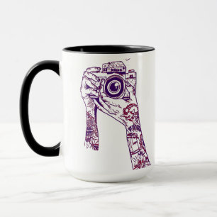 Mug Appareil Photo Vintage & Tatouages