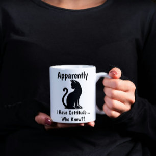Mug Apparemment, J'Ai Une Attitude : Fabriquée Pour Le