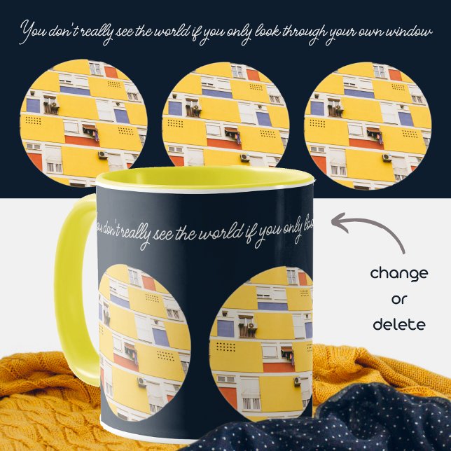 Mug Appartement jaune (Créateur téléchargé)